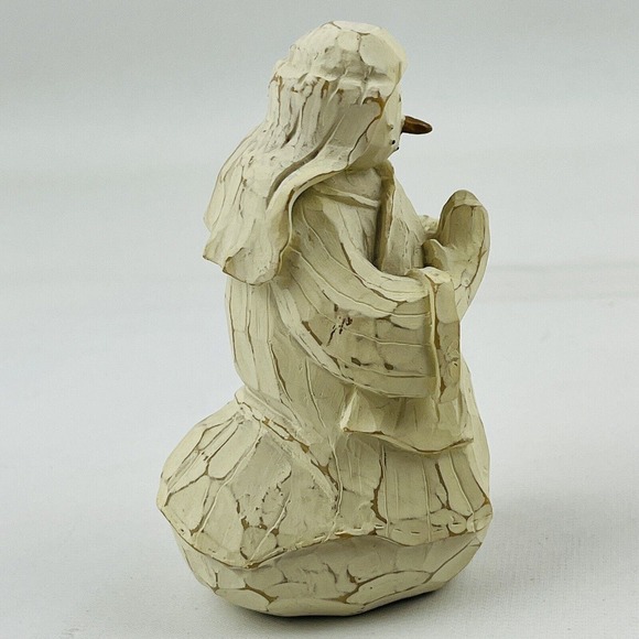 Flurryville Mary Nativity Replacement Figure Snowman Kneeling Missing Head‎ Band - Picture 2 of 8